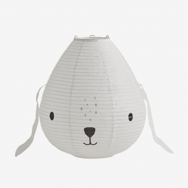 Jovile Kids Paper Lamp Shade White - Sklum