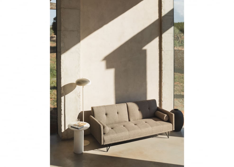 3-Seater Reclining Fabric Sofa Jehrd