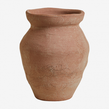 Decorative Terracotta Vase Elishia ↑30 Cm - Sklum