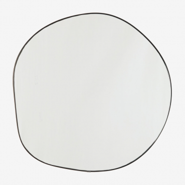 Wall Mirror (60x60 Cm) Rasmus Black - Sklum