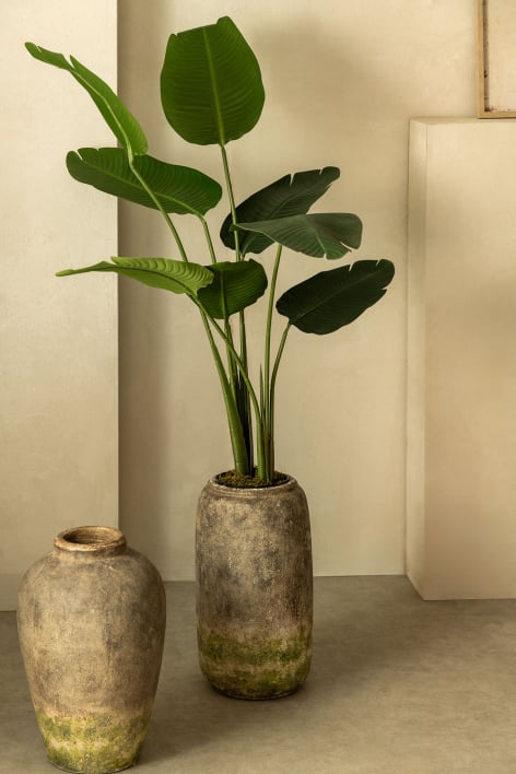 Decorative artificial Strelitzia plant