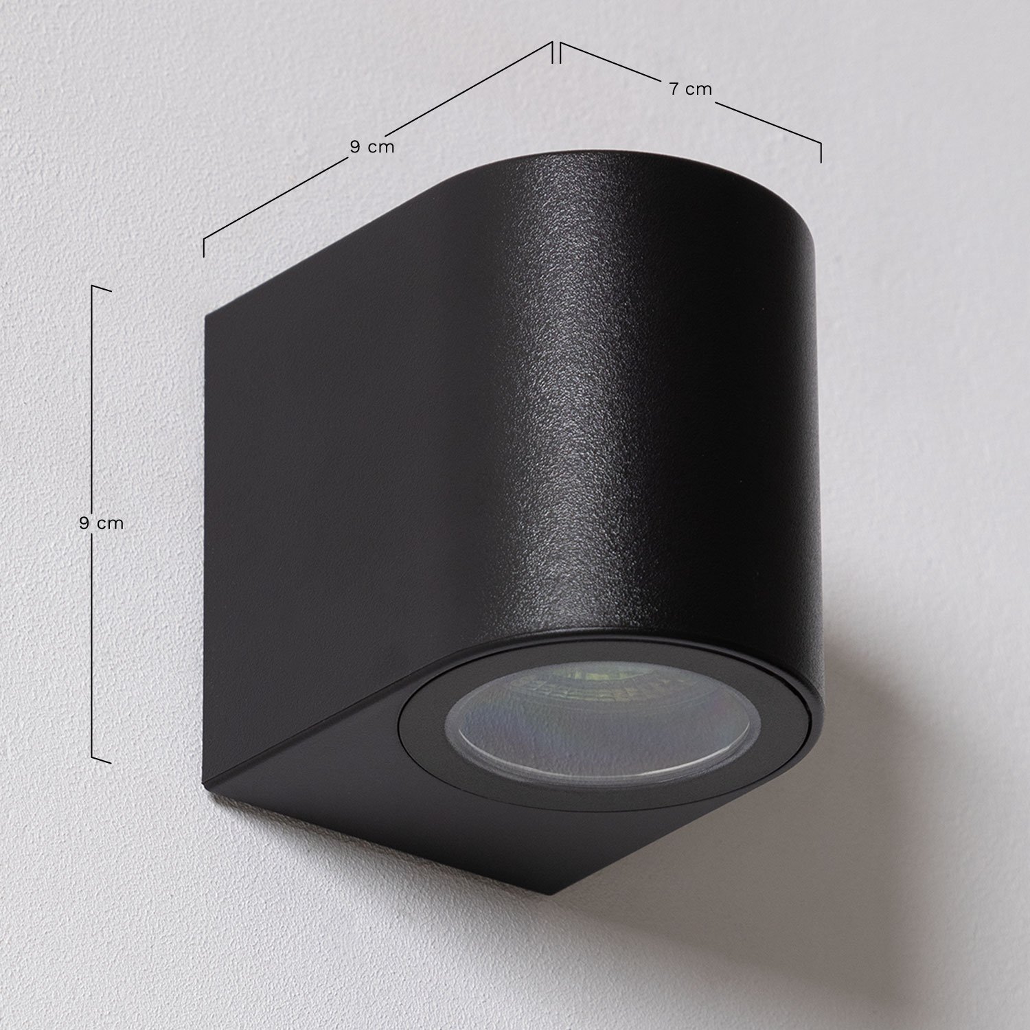 Xilven outdoor wall light, medidas