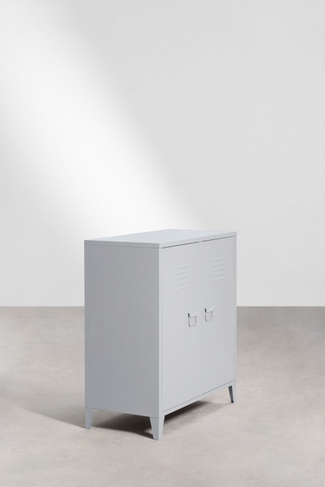 Pohpli steel 80x40 cm 2-door locker sideboard