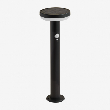 Ovint Stainless Steel Outdoor Solar Led Beacon Black - Sklum