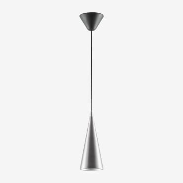 Doryn Iron Hanging Ceiling Lamp Grey Brass - Sklum