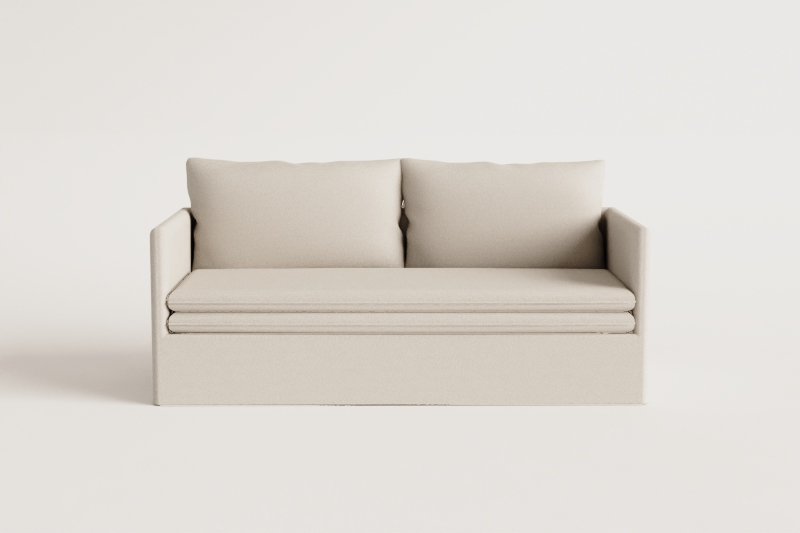 3-seater sofa in Grace linen and cotton