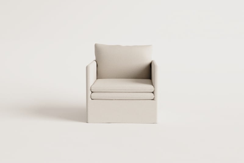 Grace linen and cotton armchair