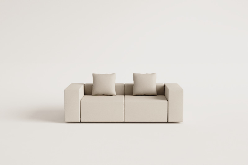 2-piece modular sofa (↔︎230 cm) Bruna