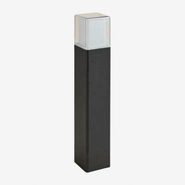 Led Outdoor Beacon In Aluminum Torevi Black & ↑50 Cm - Sklum
