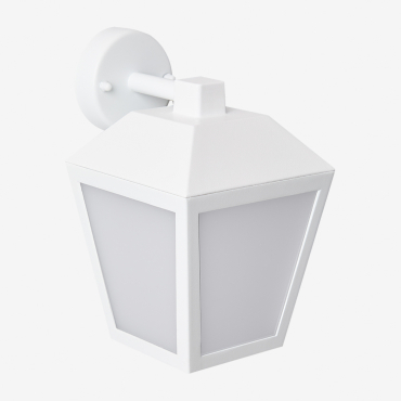 Yalven Aluminum Outdoor Led Wall Lamp White - Sklum