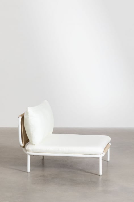 Central module for Roubly modular garden sofa