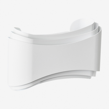 Harnet Aluminum Outdoor Led Wall Light White - Sklum