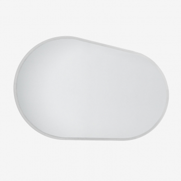 Oval Wall Mirror For Bathroom With Led Light And Anti-fog Riben ↔︎ 120 Cm - Sklum
