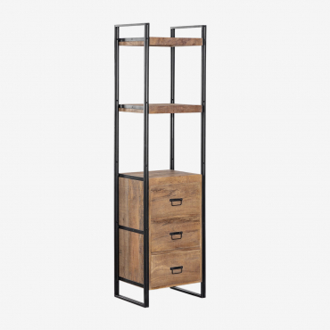 Klyfton Mango Wood Shelf Mango Wood - Sklum