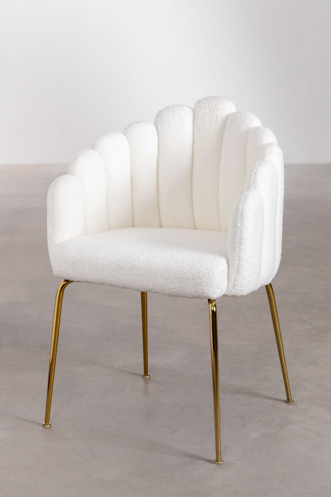 Markina bouclé dining chair
