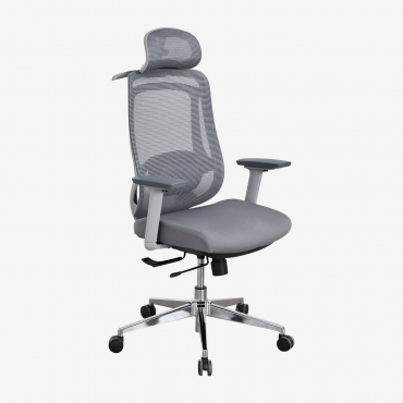 Office Chair With Wheels And Armrests Larinsa Grey Anthracite - Sklum