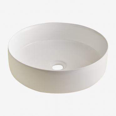 Lavabo En Cerámica Lenka White - Sklum