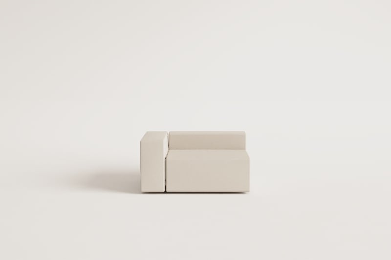 Left corner module (135x113 cm) for Bruna modular sofa