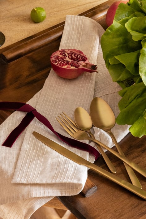 16-piece cutlery set in Sornia stainless steel