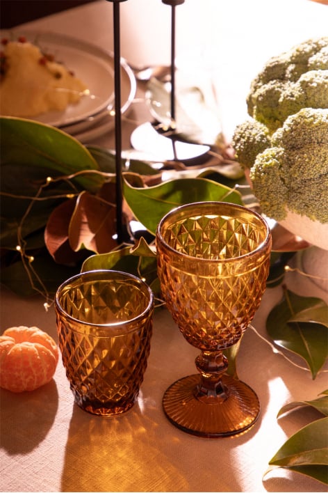 Pack of 4 wine glasses 32 cl in Koviran glass