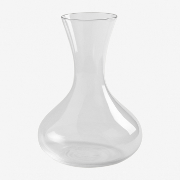 Glass Wine Decanter 1.7 L Olaya Clear - Sklum