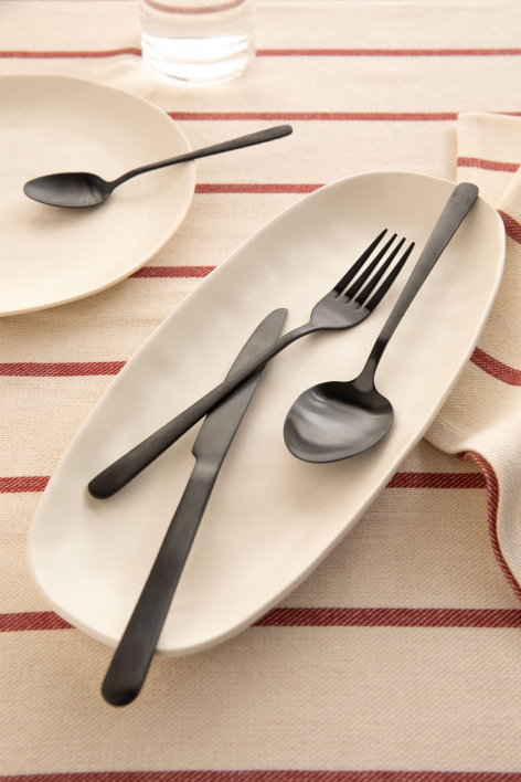 16-piece cutlery set in Sornia stainless steel