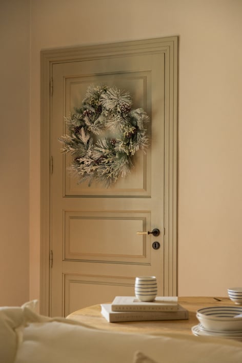 Christmas decorative wreath Ø60 cm Josie