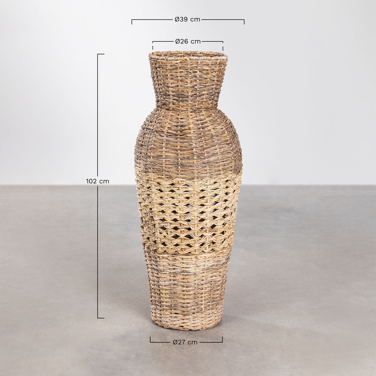 Decorative Vase Suardi , medidas