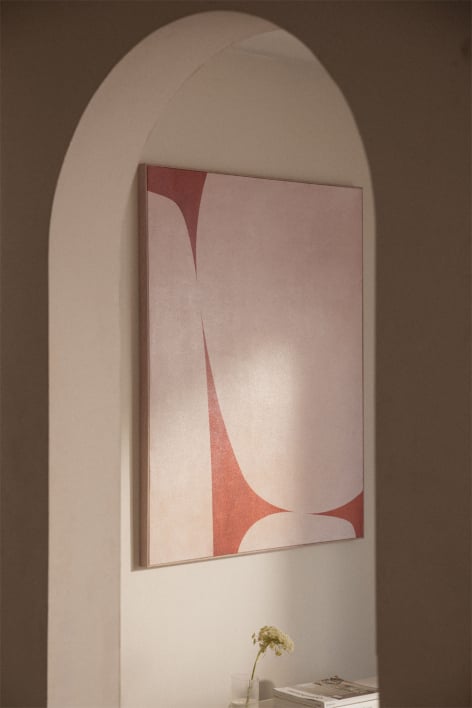 Decorative painting 100x120 cm printed on canvas Elisa