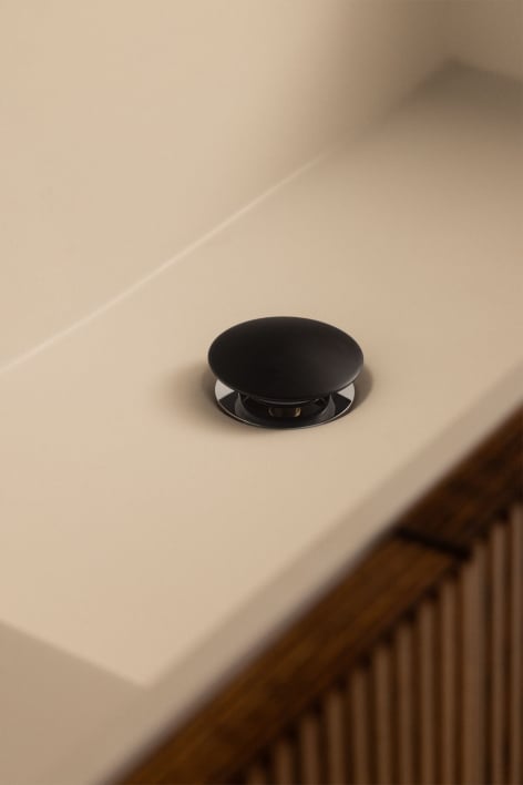 Orveta Click-Clack Stainless Steel and Brass Sink Drain Valve