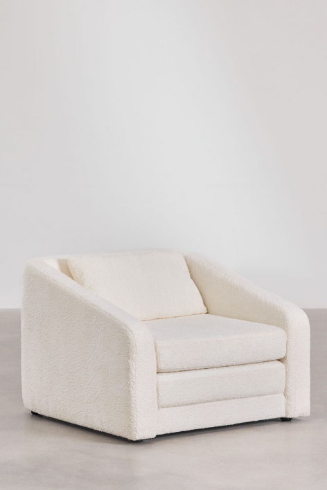 Pack of 2 Dalila bouclé fabric sofa beds