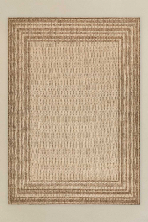 Rectangular outdoor rug in polypropylene Deidra