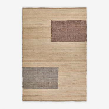 Brianda Rectangular Jute And Cotton Rug Natural Colors & 300 X 200 Cm - Sklum