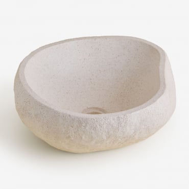 Fedro Cement Sink White - Sklum