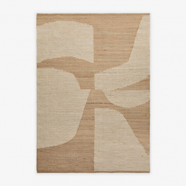 Jute And Cotton Outdoor Rug Meira Natural Colors & 230x160 Cm - Sklum