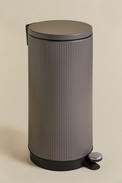 Midler trash can with lid and pedal