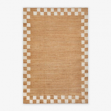 Jute And Cotton Rug Luebo 230x160 Cm - Sklum