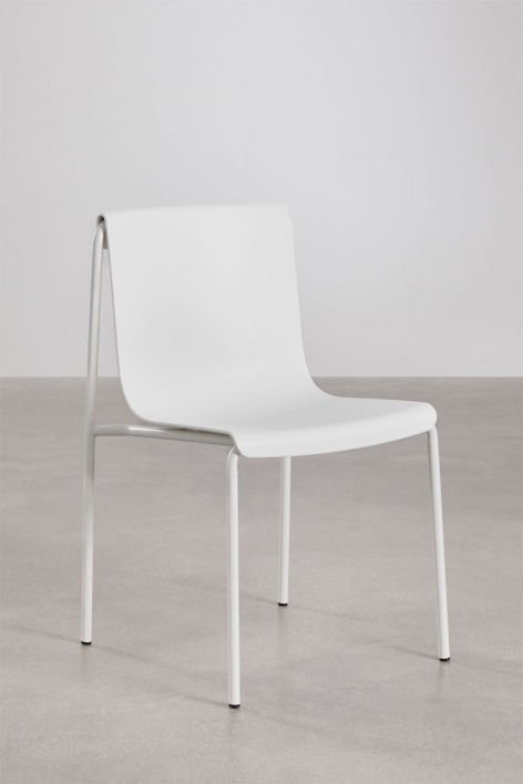 Pack of 2 Ismene polypropylene garden chairs