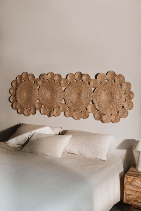 Jute Headboard for 150cm bed Otilie