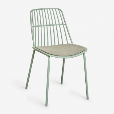 Pack Of 2 Maeba Garden Chairs Green Grass - Sklum
