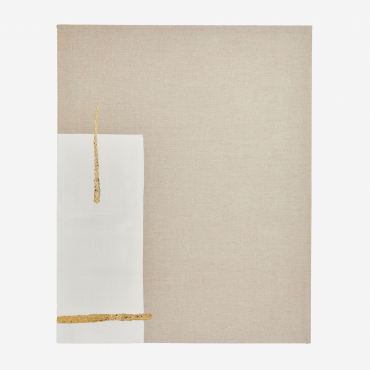 Hand Painted Decorative Painting On Linen With Plaster Relief (80x100 Cm) Mivara A - Sklum