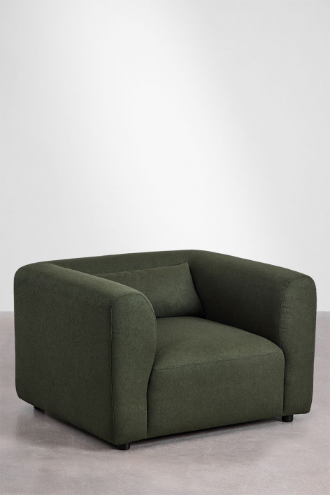 Pack of 2 Fogler armchairs - Chenille Green Sage