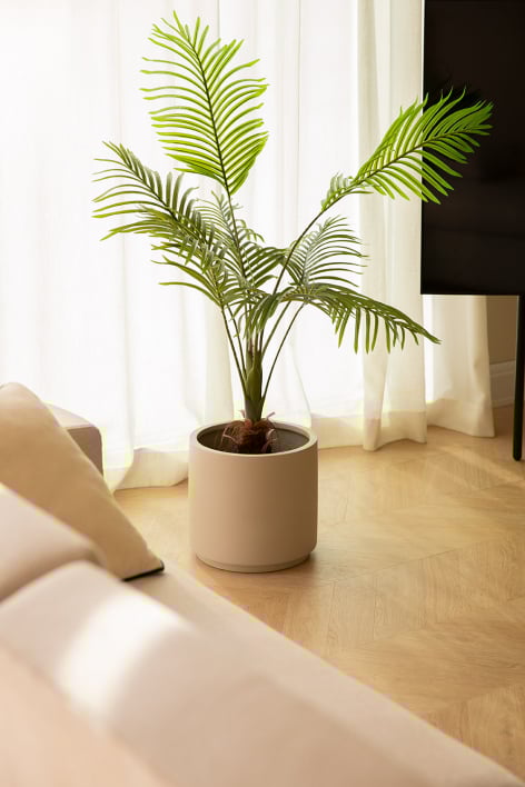 Saturno polystone planter