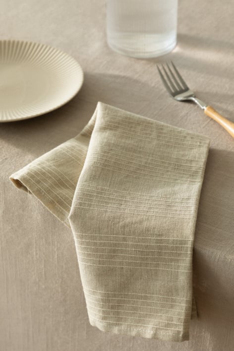 Set of 2 Juisit linen and cotton napkins