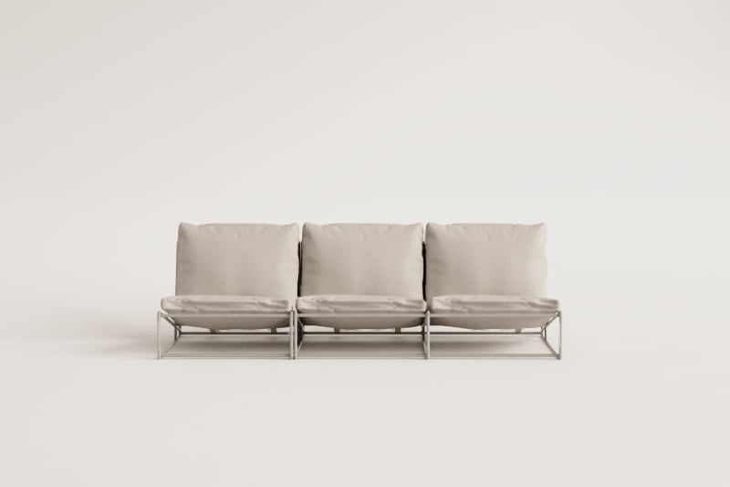 Amaro 3-seater garden sofa