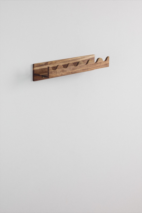 Wall shelf in Gaupen acacia wood