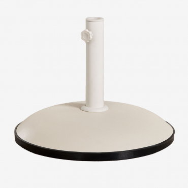 Concrete Umbrella Base In Zante Tapioca Beige - Sklum