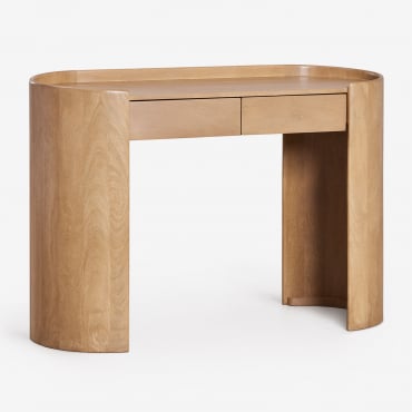 Sidney 120x45 Cm Mango Wood Hallway Console Table Mango Wood - Sklum