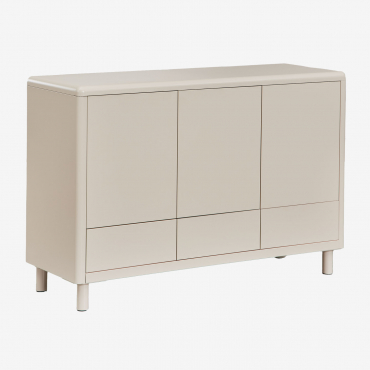 Michigan Steel Sideboard Tapioca Beige - Sklum