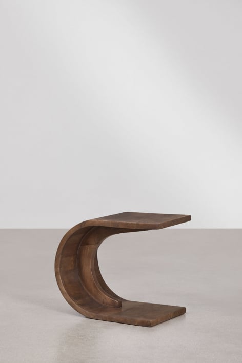 Pack of 2 Rigi wooden bedside tables, 45x30 cm